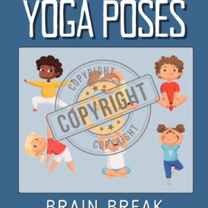 Kids Yoga Brain Break Poster