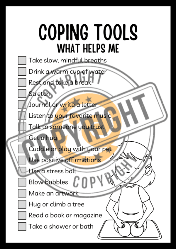 Social Emotional Learning Worksheet for Autism & Special Education Needs (SEN) Kids