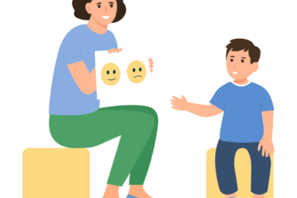 therapist Social skills to kids with autism